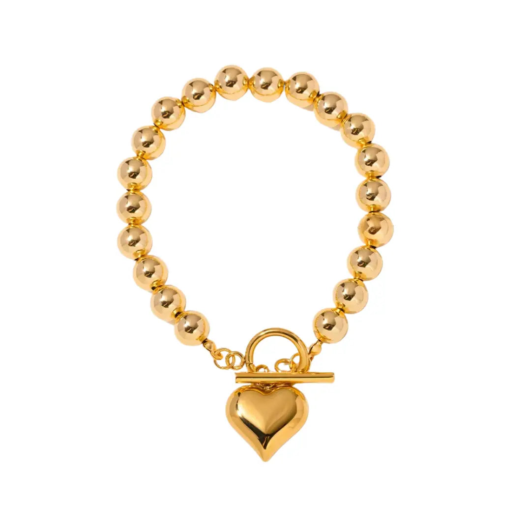 Briana Heart Bracelet Olyssia