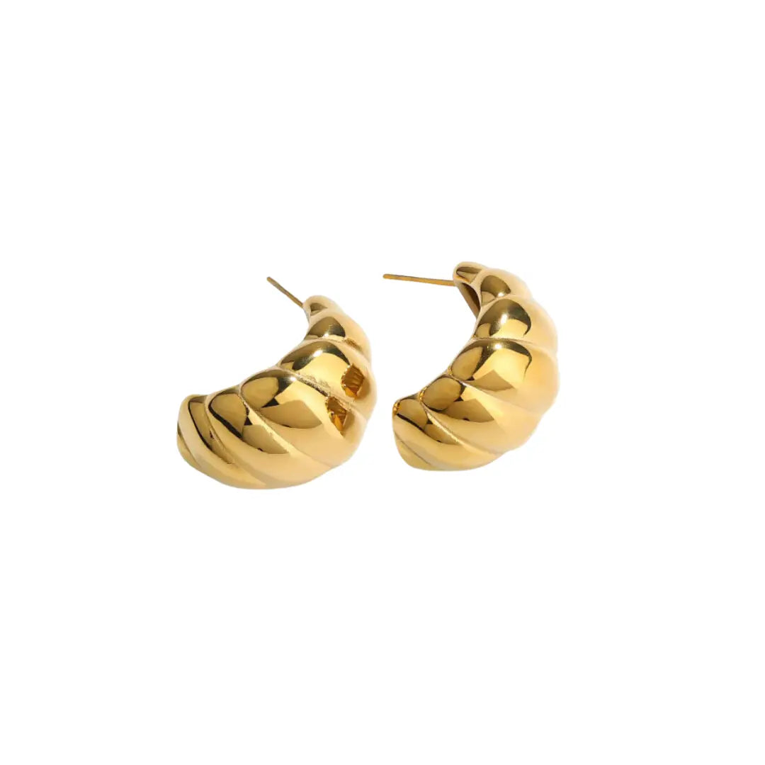 CLARA CROISSANT EARRINGS Olyssia