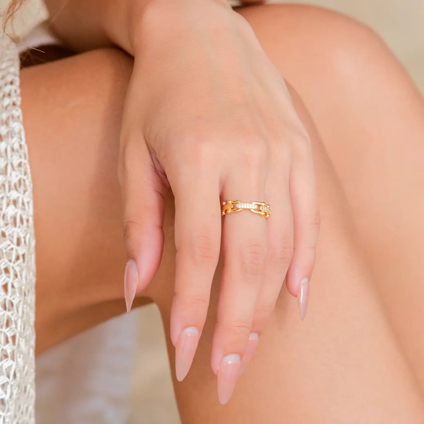 Chloe Gold Ring Olyssia