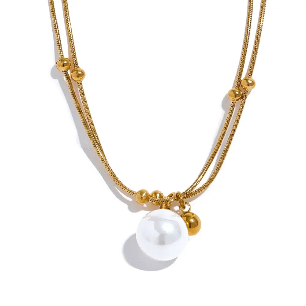 DELMIRA FRESHWATER PEARL NECKLACE Olyssia