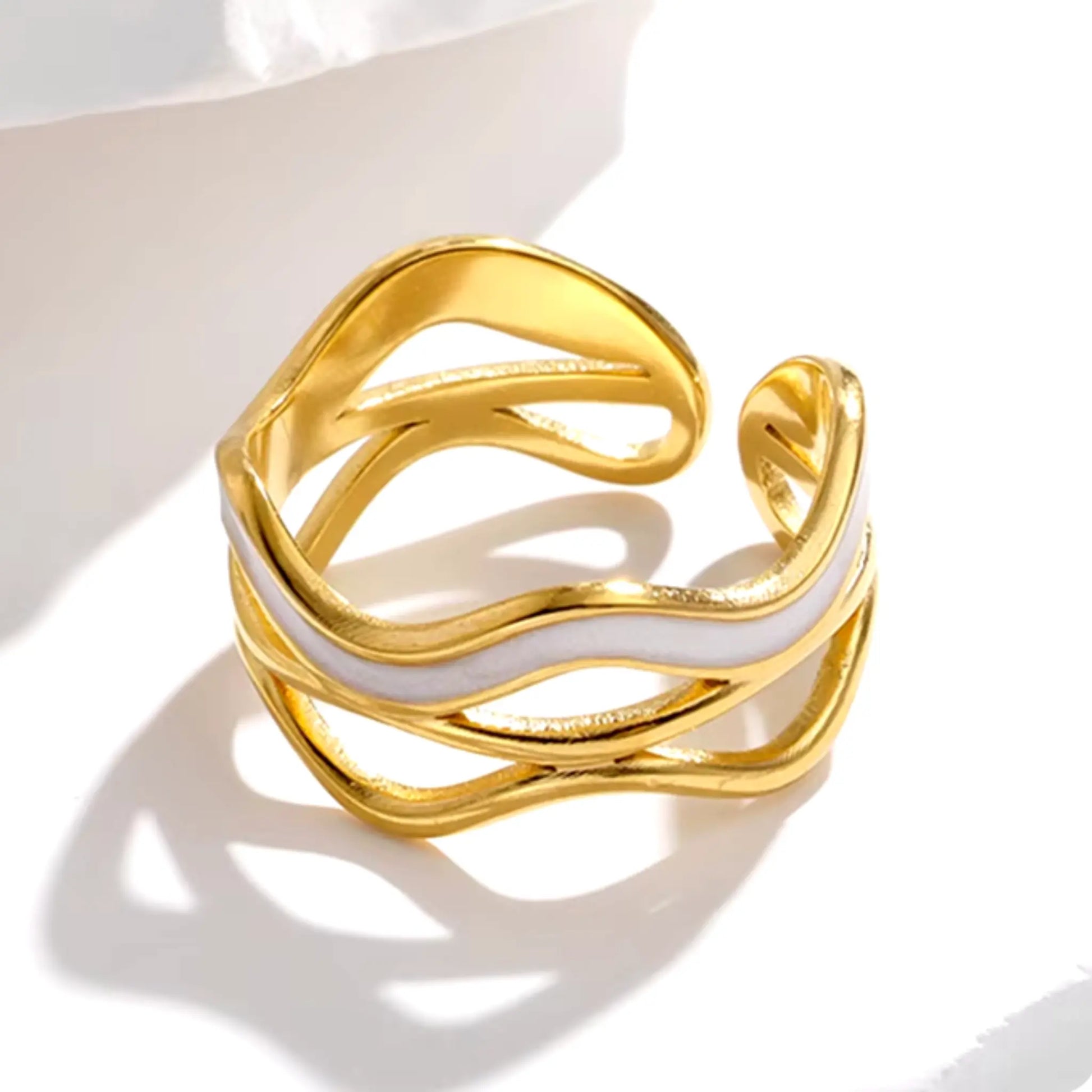 Sienna Ring 18K Gold Plated