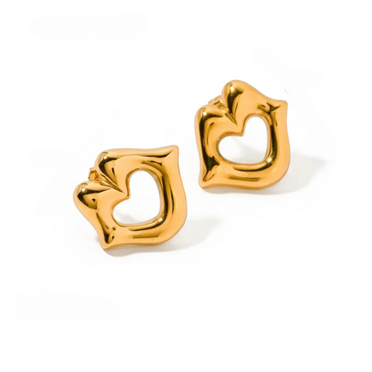 SELMA HEART EARRINGS