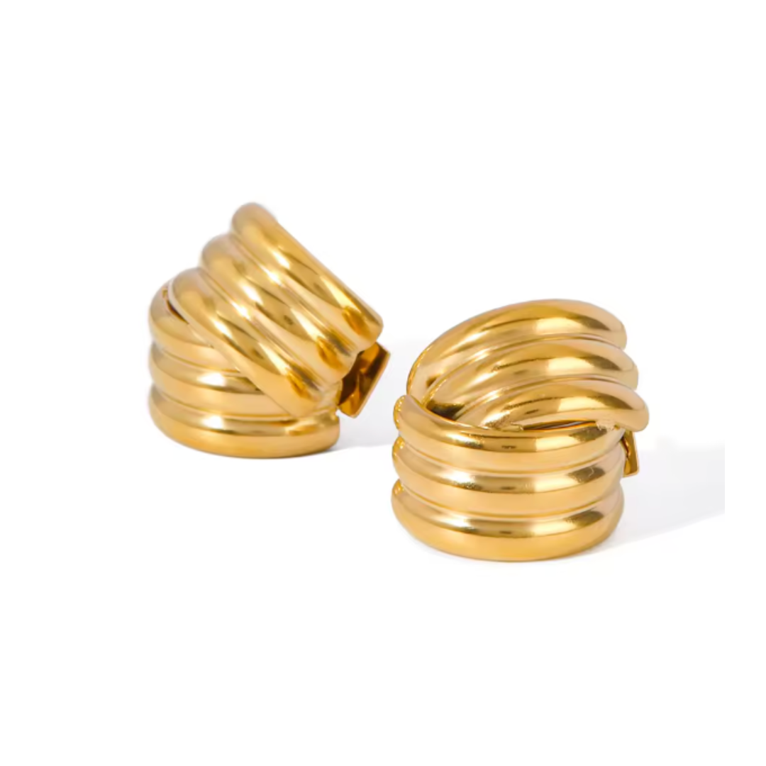 ELORIA GOLD EARRINGS