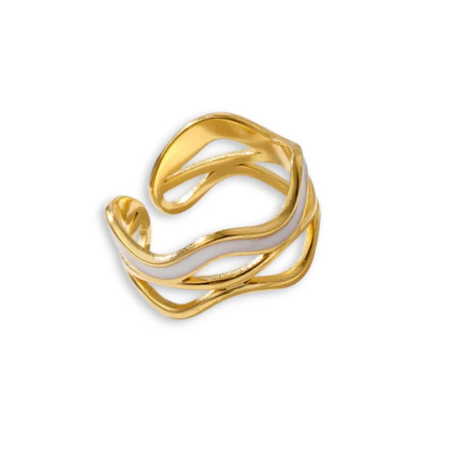 Sienna Ring 18K Gold Plated