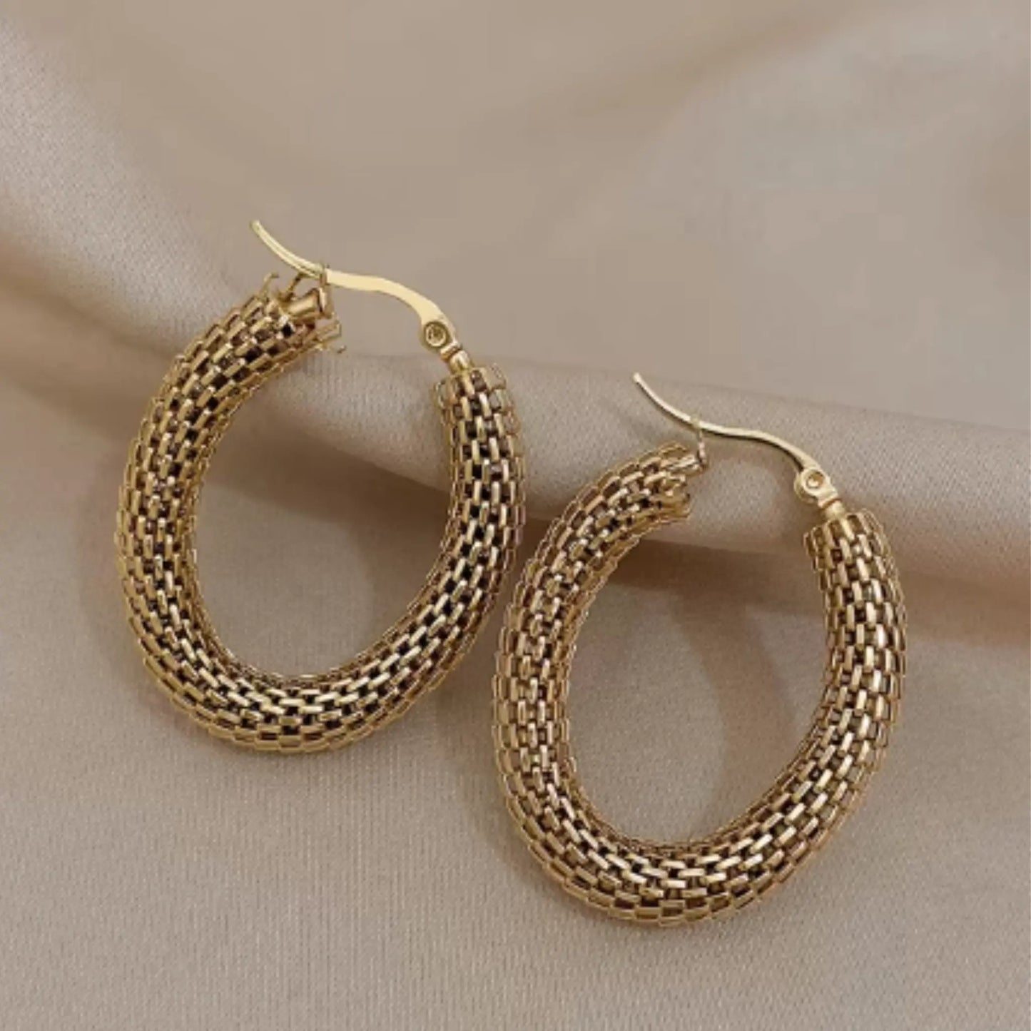 Nehuda Earrings Stainless Steel