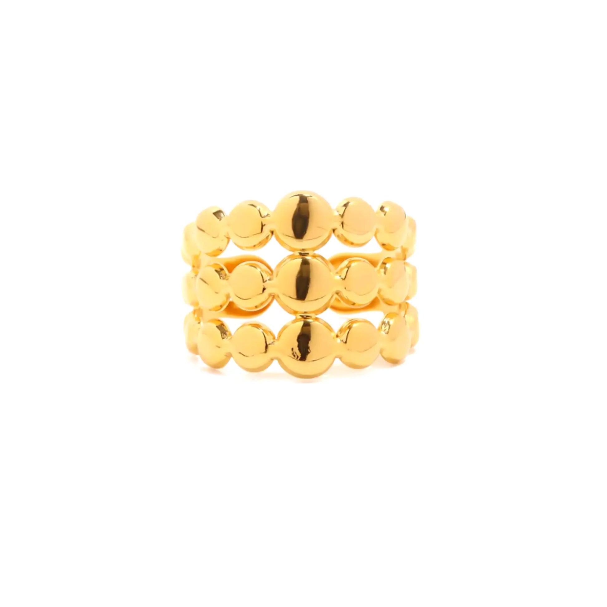 Diadema Ring Stainless Steel | 18K Gold Plated