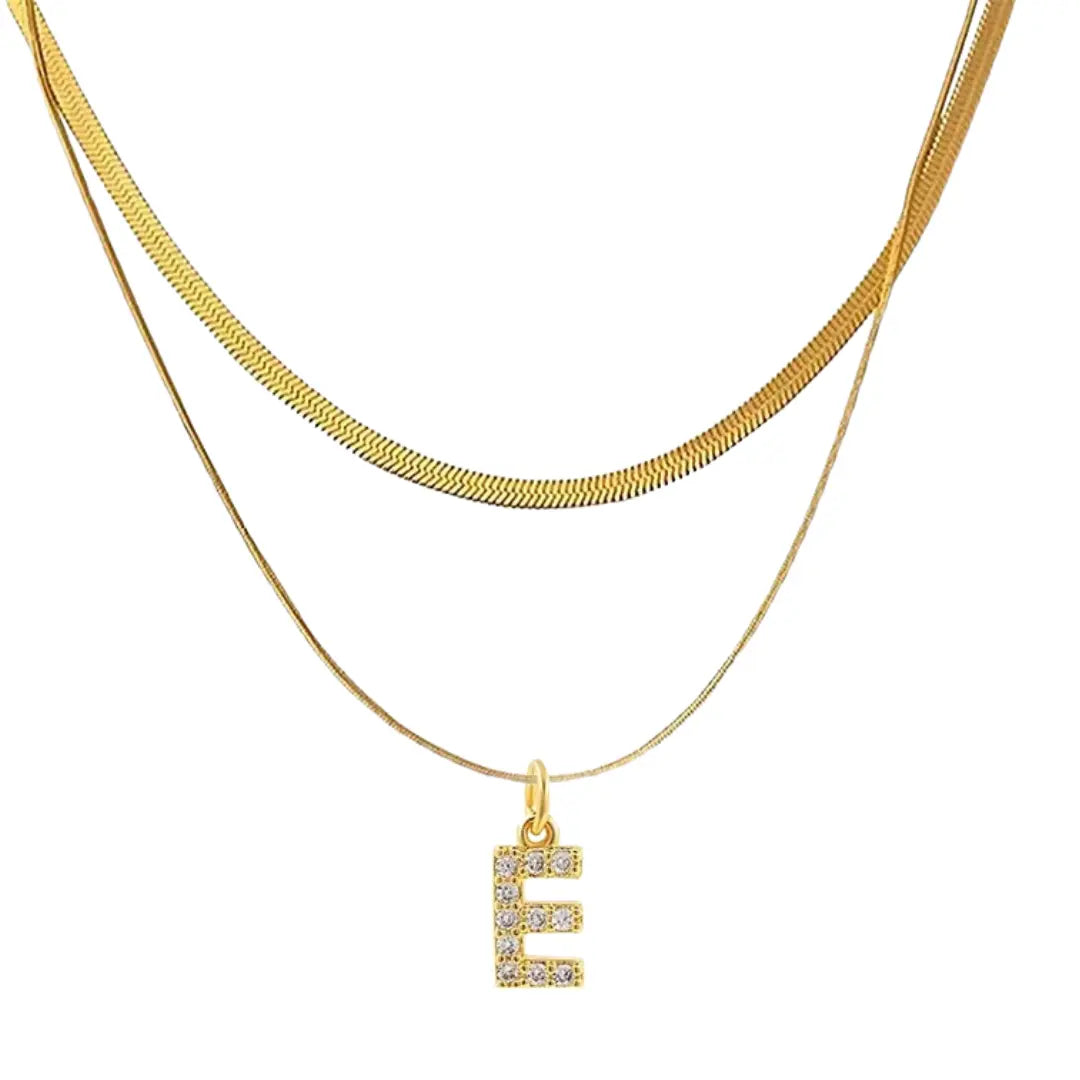 Epistolia Initial Necklace Olyssia