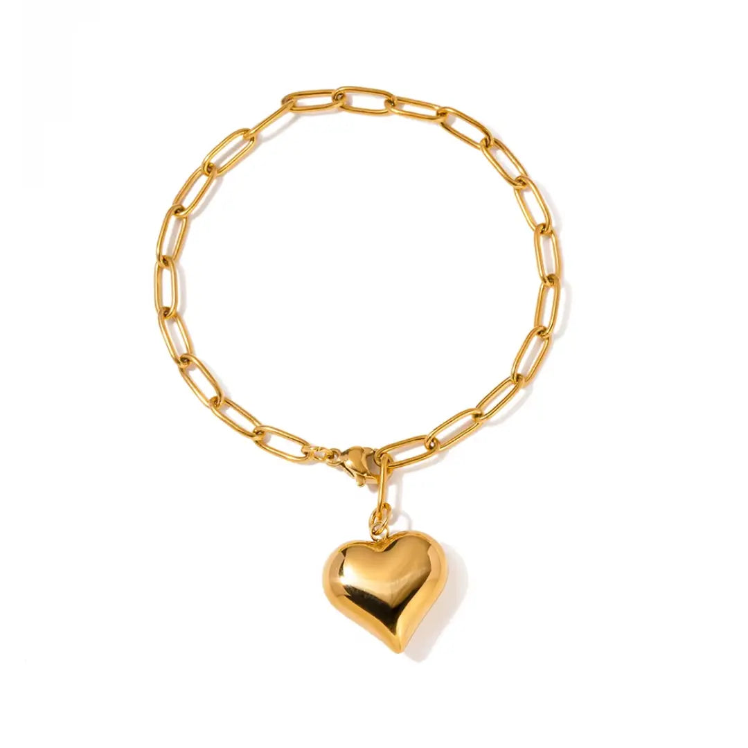 Ilona Heart Bracelet Olyssia