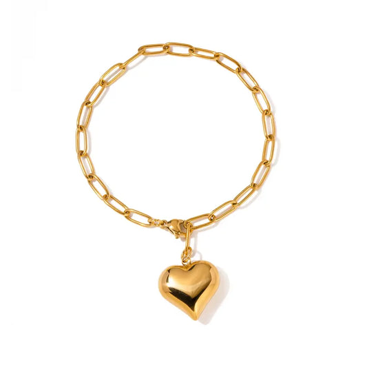 Ilona Heart Bracelet Olyssia