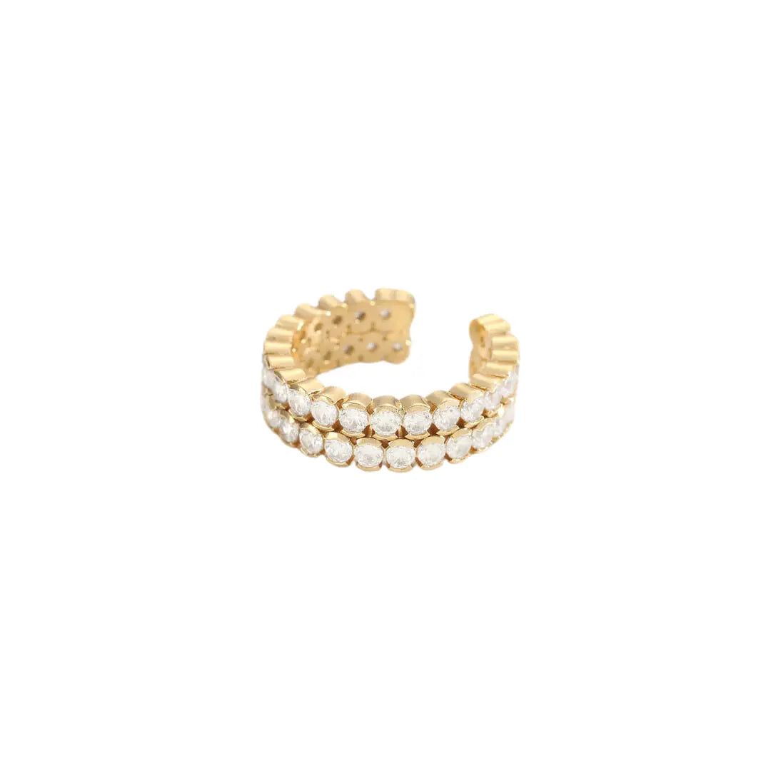 LYRINA DIAMOND GOLD RING Olyssia