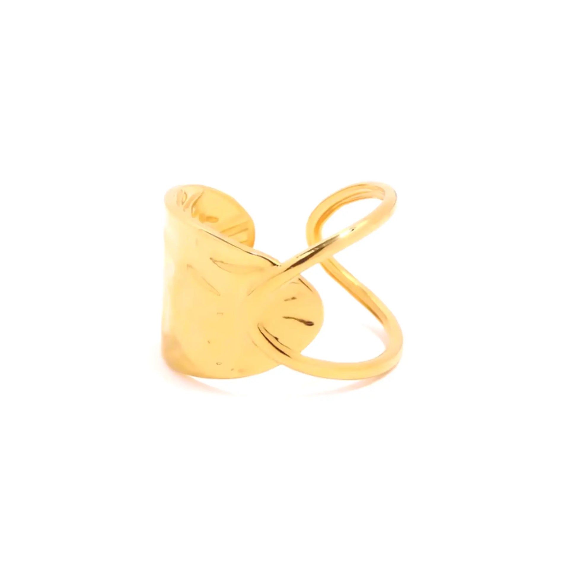 Lysiosa Ring Stainless Steel | 18K Gold Plated