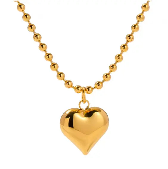 Parissa Heart Necklace Olyssia