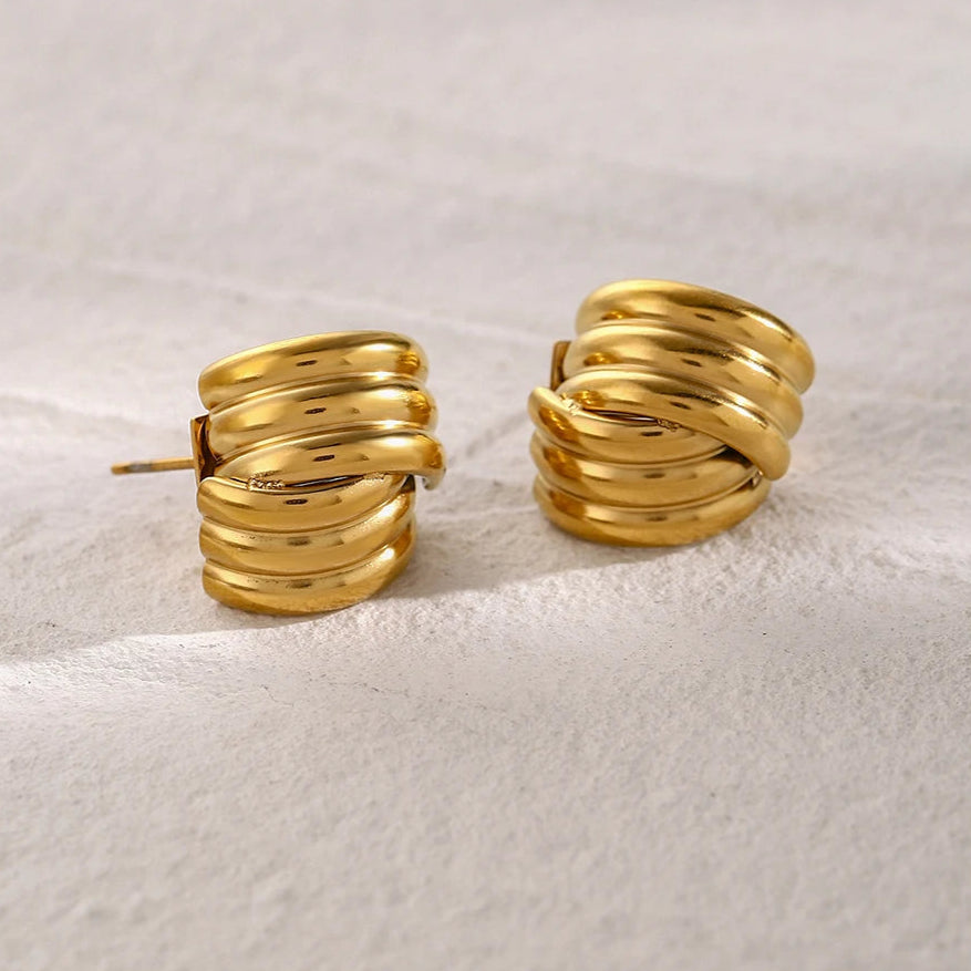 ELORIA GOLD EARRINGS