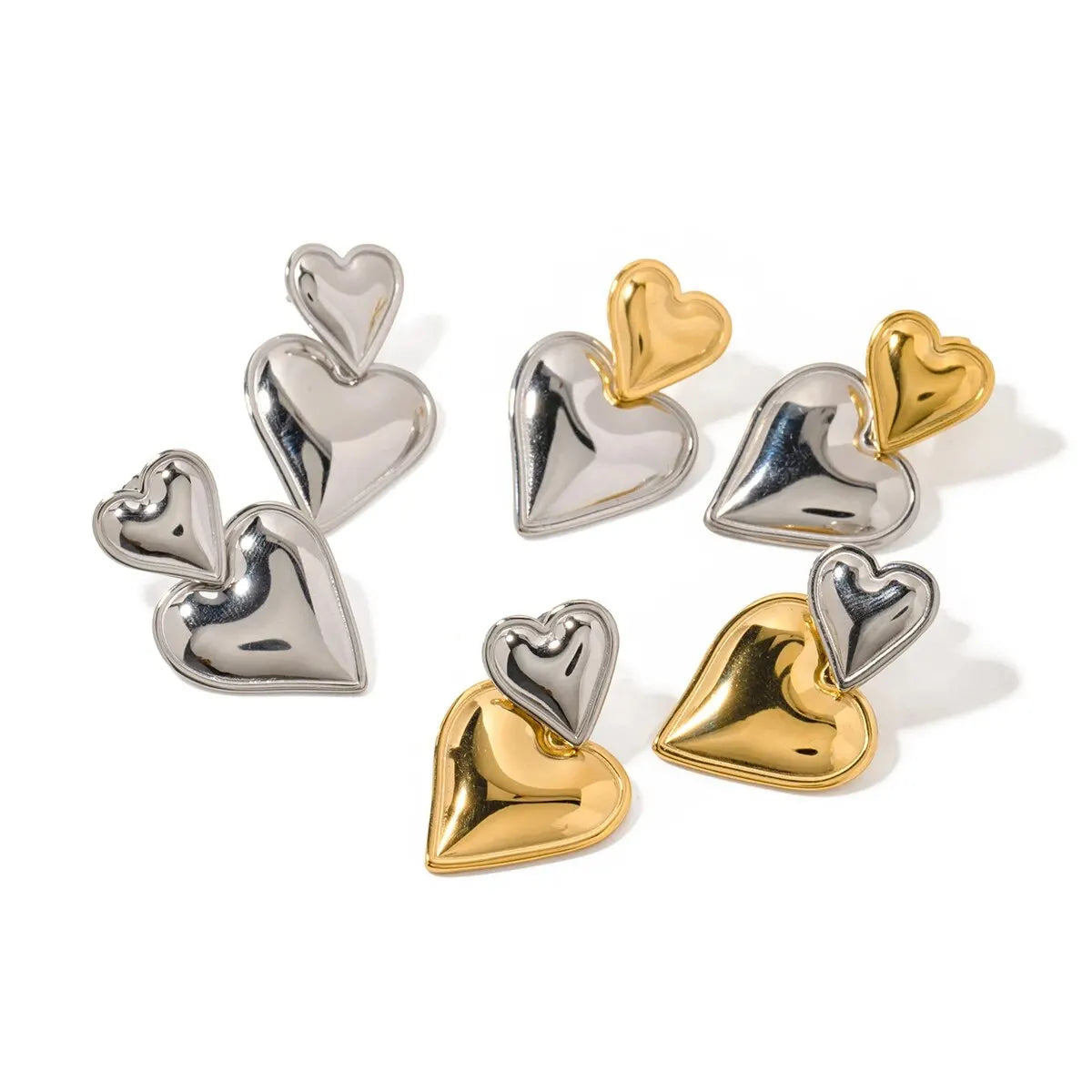 LYRAEA HEART EARRINGS