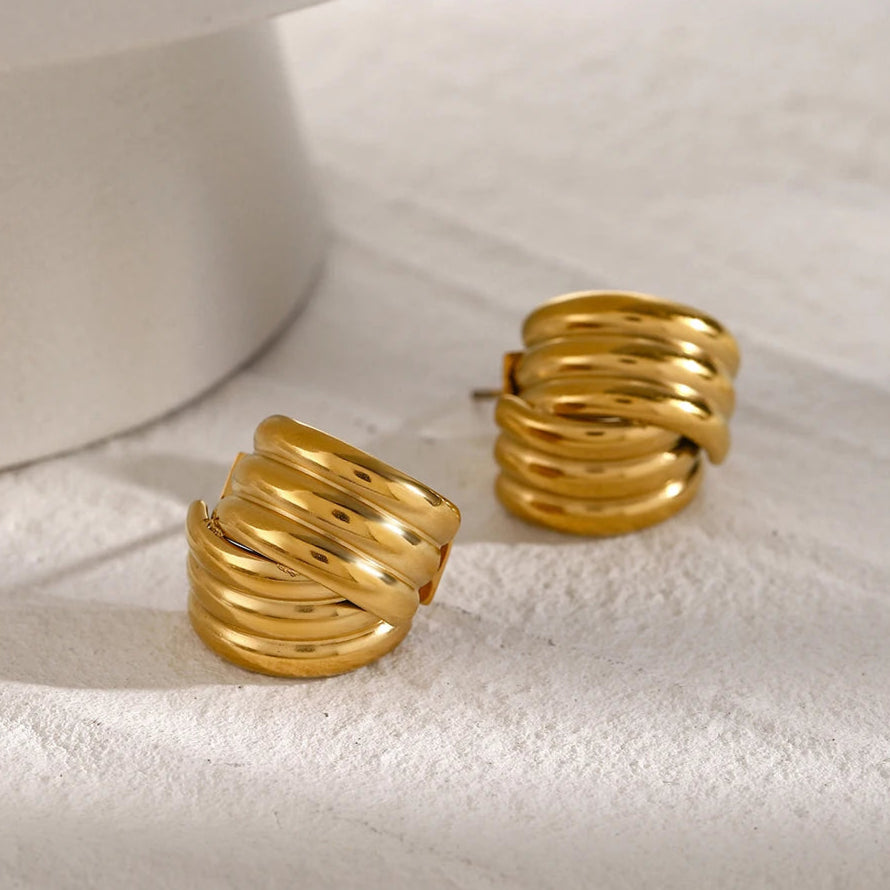 ELORIA GOLD EARRINGS