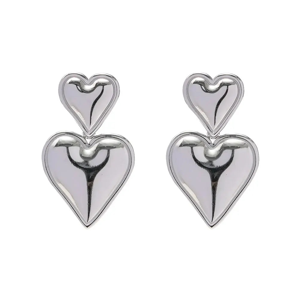 LYRAEA HEART EARRINGS