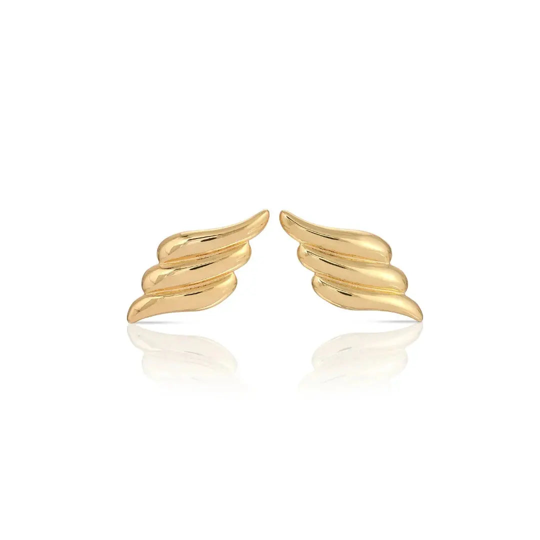 Aerona Earings Stainless Steel | 18K Gold Plated