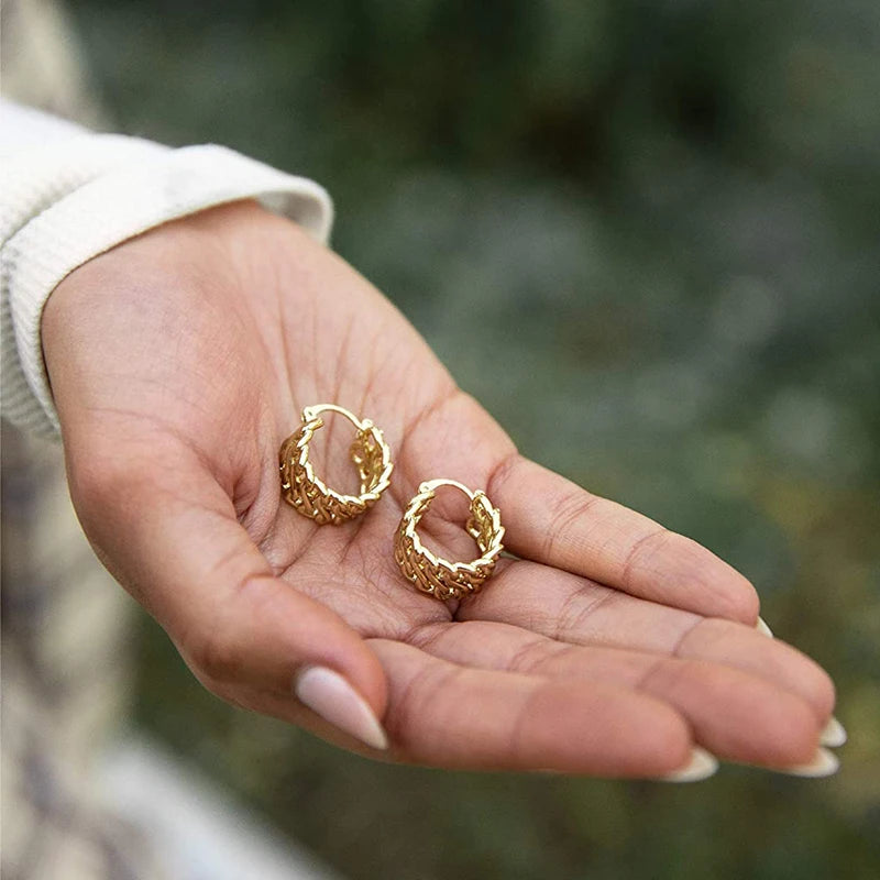 VAELORA GOLD EARRINGS