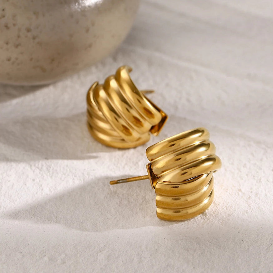 ELORIA GOLD EARRINGS