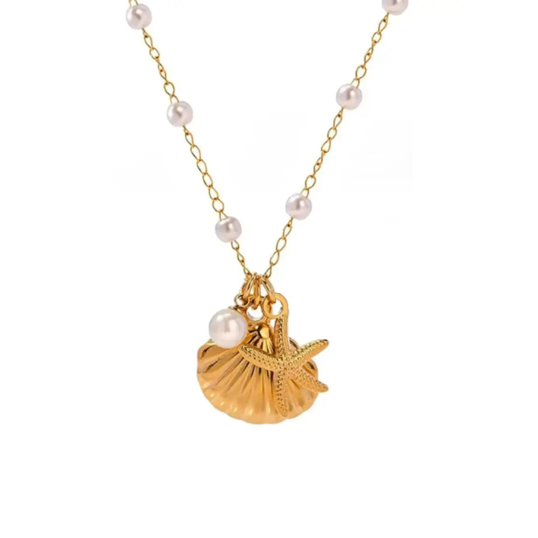 Shellfish Freshwater Pearl Necklace Olyssia