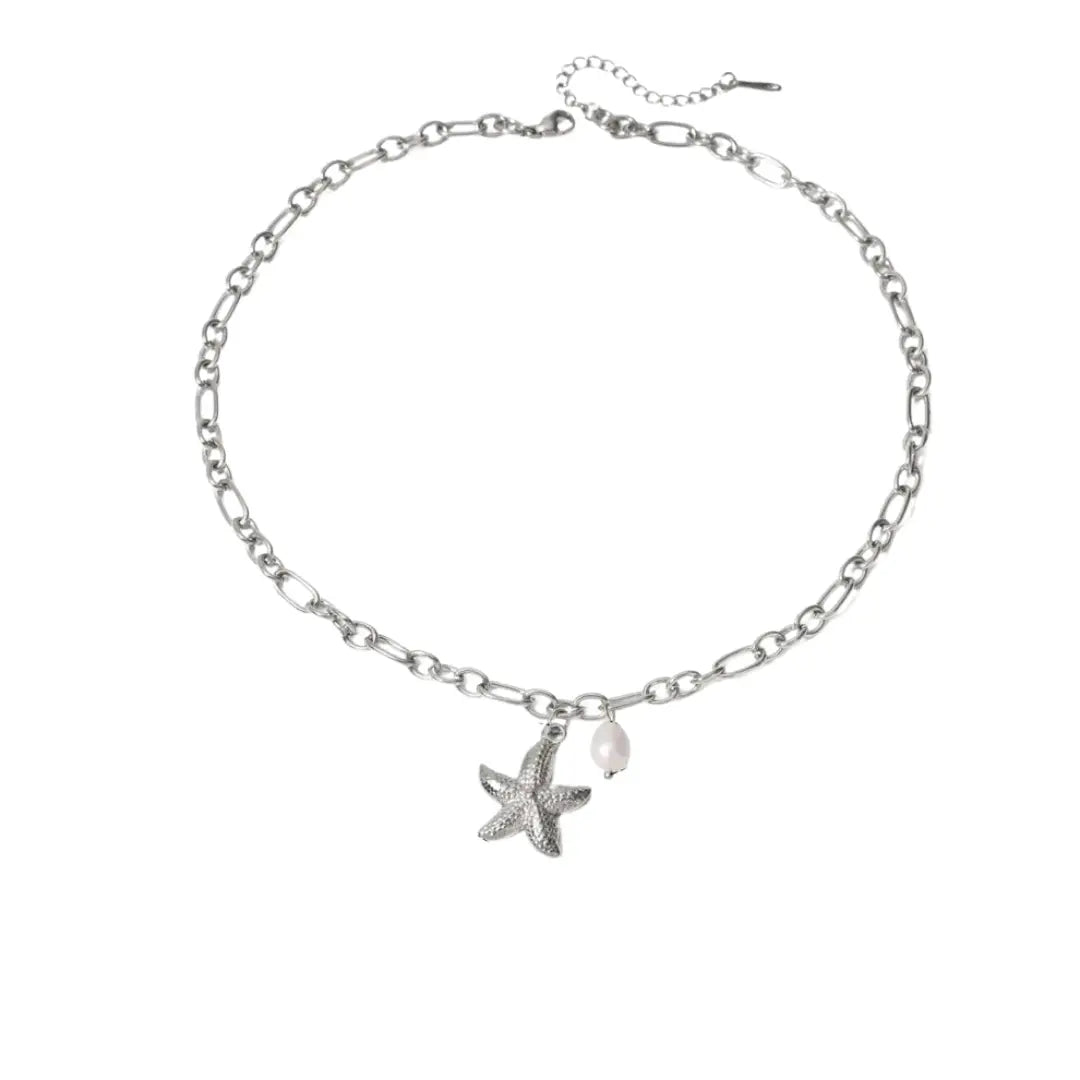 Starfish Freshwater Pearl Necklace Olyssia