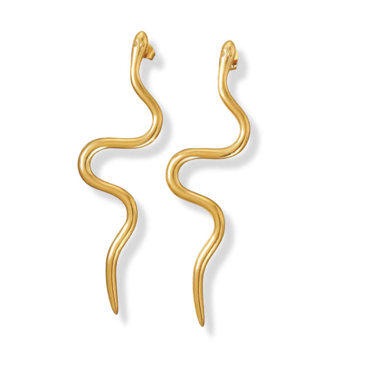 Medusa  Earrings Stainless Steel